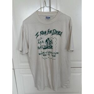 I Ran For Bryce With Aka & Smccsga Walk -A-Jog-Thon May 3, 1986 Single Stitch